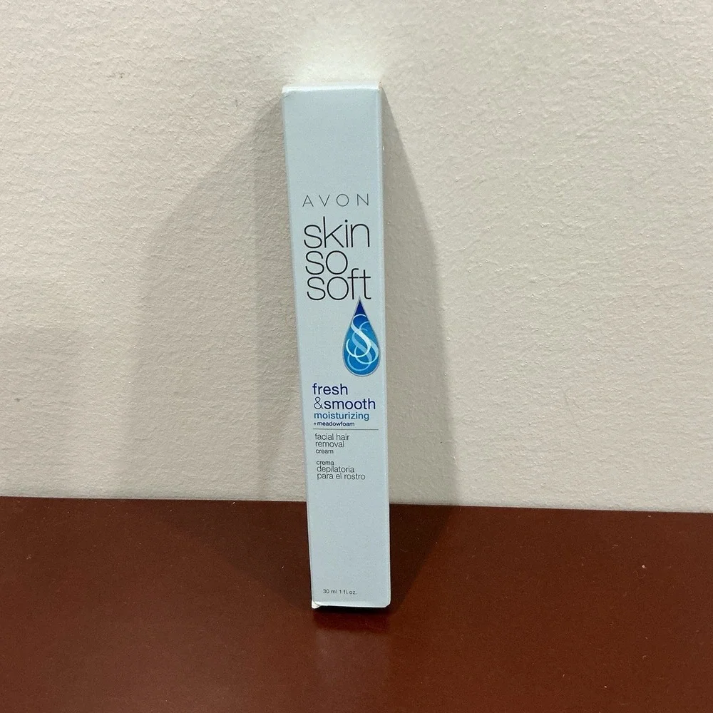 Avon Skin So Soft Fresh & Smooth Facial‎ Hair Removal Cream New In Box